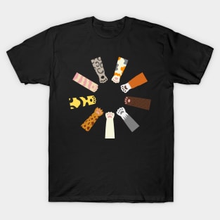 Paw Together With Cute Designs T-Shirt